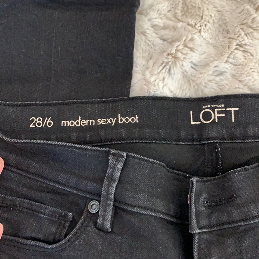Loft Jeans, Modern Sexy Boot, Size 6